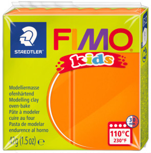 FIMO kids Pâte à modeler, à cuire au four, bleu, 42 g