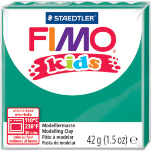 FIMO kids Pâte à modeler, à cuire au four, vert clair, 42 g