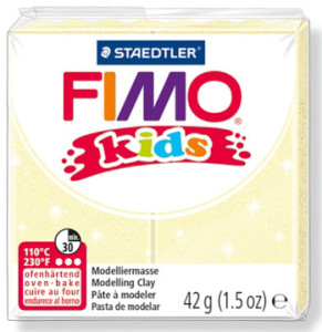 FIMO kids Pâte à modeler, à cuire au four, vert clair, 42 g