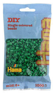 Hama Bügelperlen midi, bleu, dans le sac