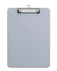 MAUL Porte-blocs en plastique, format A4, gris, avec pince