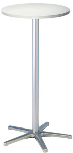 MAUL table bistro, (L)600 x (P)510 x (H)1.095 mm, blanc