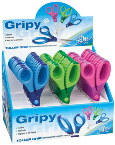 WEDO Ciseaux de bricolage Gripy, pointu, longueur: 130 mm,