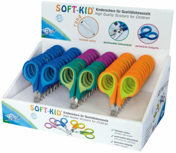 WEDO ciseaux de bricolage Soft-Kid, rond, longueur: 115 mm