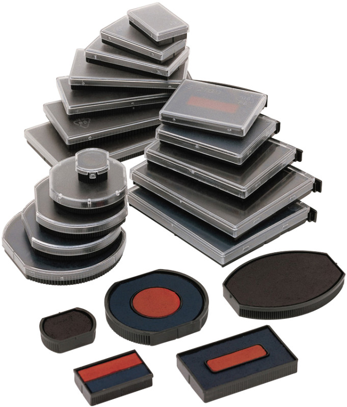 Cassette d'encrage de recharge trodat 6/4929 - 2 cassettes - noir