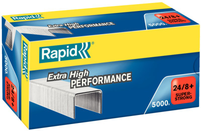 Rapid Agrafes Super Strong 26/8+, galvanisé