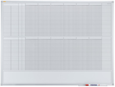 franken tableau planning X-tra! Line, 12 mois, 1.200 x 900mm