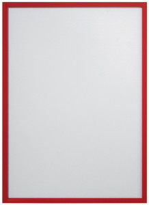 FRANKEN étui transparent FRAME IT X-tra!Line, A3, rouge