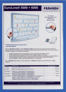 FRANKEN étui transparent FRAME IT X-tra!Line, A3, gris