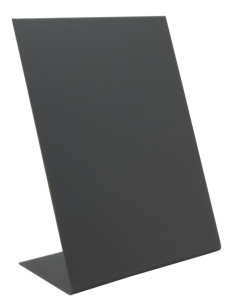 Securit Ardoise de table L-BOARDS, A7, noir