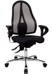 chaise pivotante de bureau topstar 