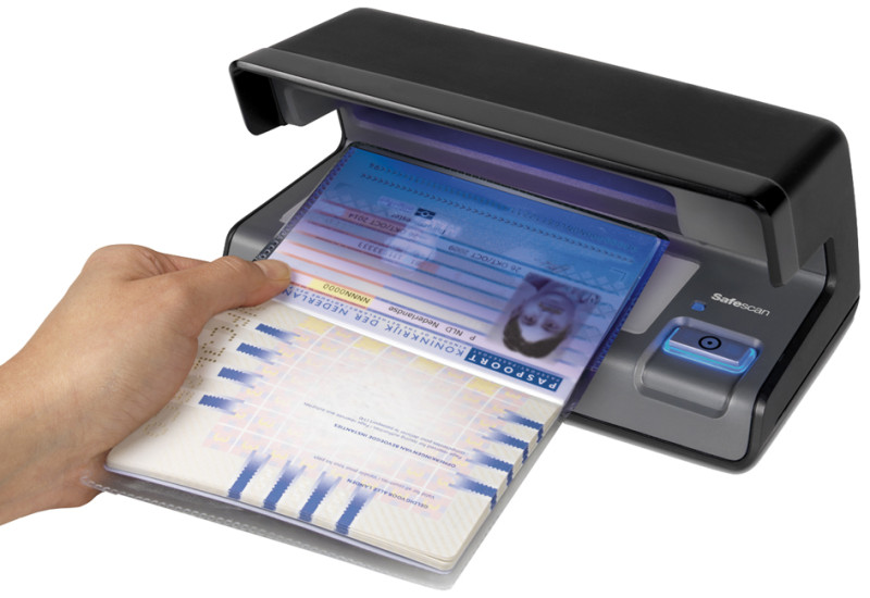 Détecteur de faux billets UV portable Safescan 40H - noir