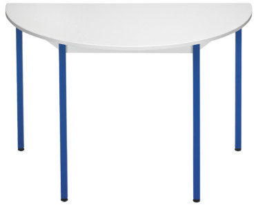 SODEMATUB Table universelle 148RGBL,1400x800,gris clair/bleu