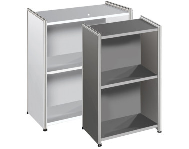 kerkmann Etagère ARTLINE, 4 tablettes, (L)800 mm, anthracite