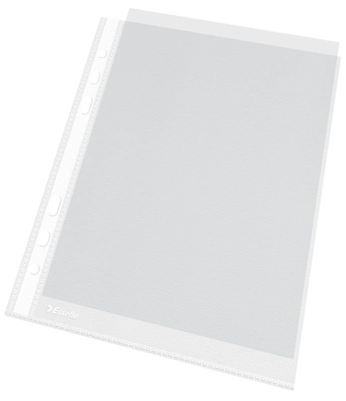 DURABLE Pochette perforée, A4, PP, 0,050 mm, transparent