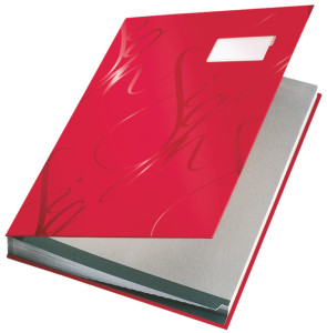 LEITZ Parapheur Design, 18 compartiments, rouge, format A4