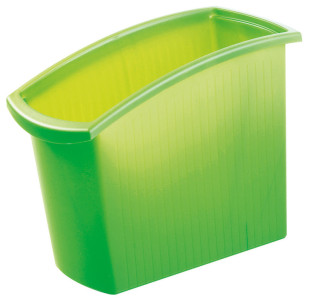 HAN Corbeille à papier MONDO, 18 litres, rectangulaire, vert