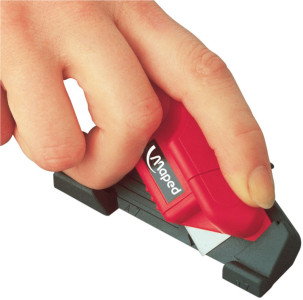 Maped Outil de coupe Matt Cutter 45 degrés, noir/rouge