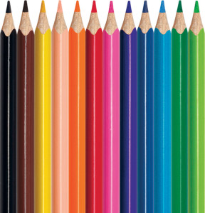 Maped Crayons de couleur COLOR'PEPS Mini, étui en carton de