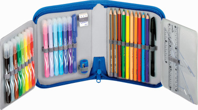 Maped Trousse Karate, en polyester, bleu, équipé