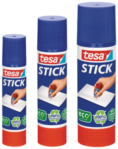 Tesa ecoLogo Stick Bâton de colle, sans solvant, 20 g