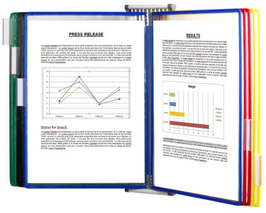 tarifold tdisplay Elément mural d'extension sans poches, A4,
