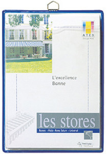 tarifold tview Porte brochures avec anse, A4, bleu