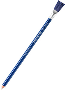 STAEDTLER Crayon gomme Mars rasor, bleu, avec embout balai,