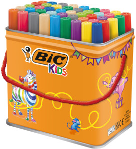 BIC KIDS Feutre Visacolor XL, boîte de 48