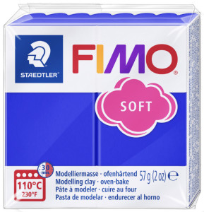 FIMO Pâte à modeler SOFT, à cuire, vert tropique, 57 g