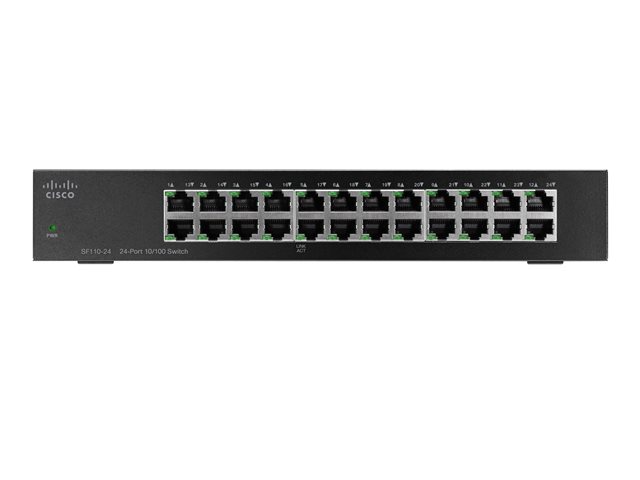 Cisco Sf110 24 24 Port 10 100 Switch