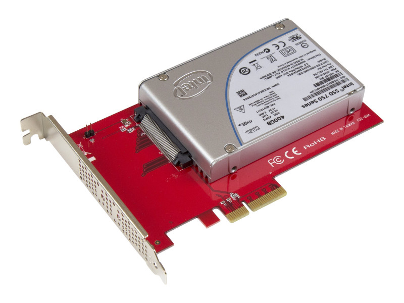 2.5in NVMe/PCI-E SSD vers M.2 NGFF PCIe x4 SSD Adaptateur Boîtier