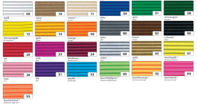 folia Carton ondulé, (L)500 x (H)700 mm, couleurs assorties