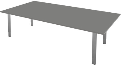 kerkmann Table de conférence Form 5, (L)2.000 mm, anthracite