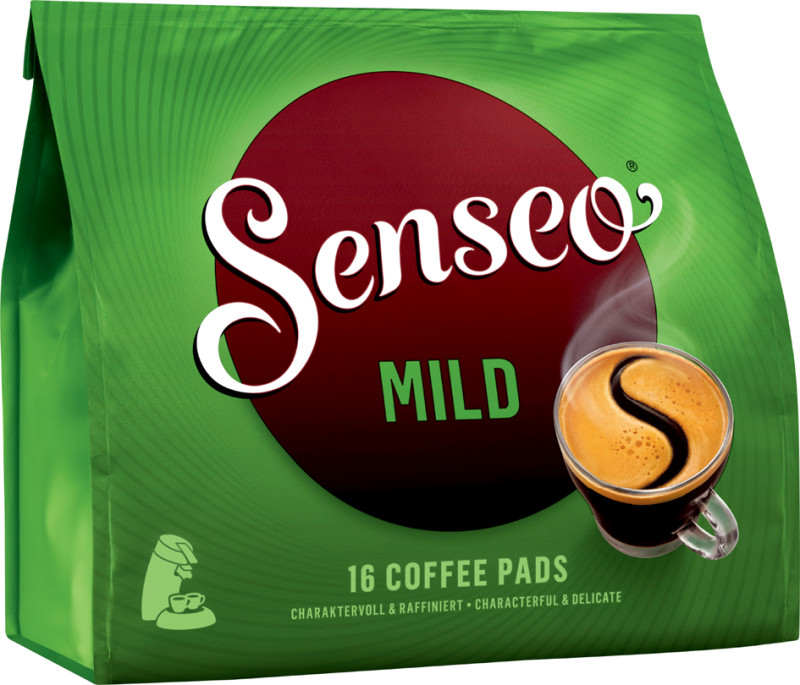 Senseo Doux / Mild Roast, Nouveaux Design, 36 Dosettes de Café