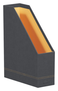 RHODIA Porte-revues, en similicuir, A4, orange