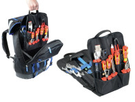 HEYTEC Sac à dos d'outils électricien, équipé, 26 pièces