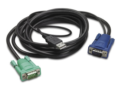 APC : INTEGRATED LCD KVM USB cable - 12FT (3M)