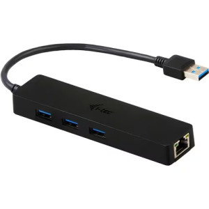 I-Tec : I-TEC SLIM HUB 3 PORT USB 3.0 GB ETHERNET ADAPTER WIN/MAC