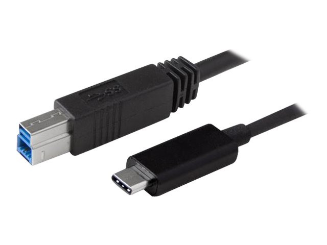 Cables USB CABLING ®Câble d'imprimante USB C 1 m, USB 3.0, Noir, USB C  vers USB B, transfert de données