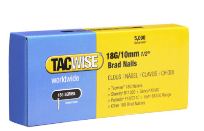 TACWISE Clous pour agrafeuse, 180/15 mm, galvanisé