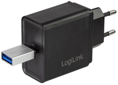 LogiLink Adaptateur USB, USB-C mâle - USB 3.0 femelle