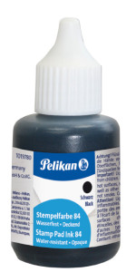 Pelikan Encre à tampons 84, résistant à l'eau, noir, 30 ml