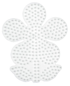 Hama Pegboard « petite grenouille », blanc