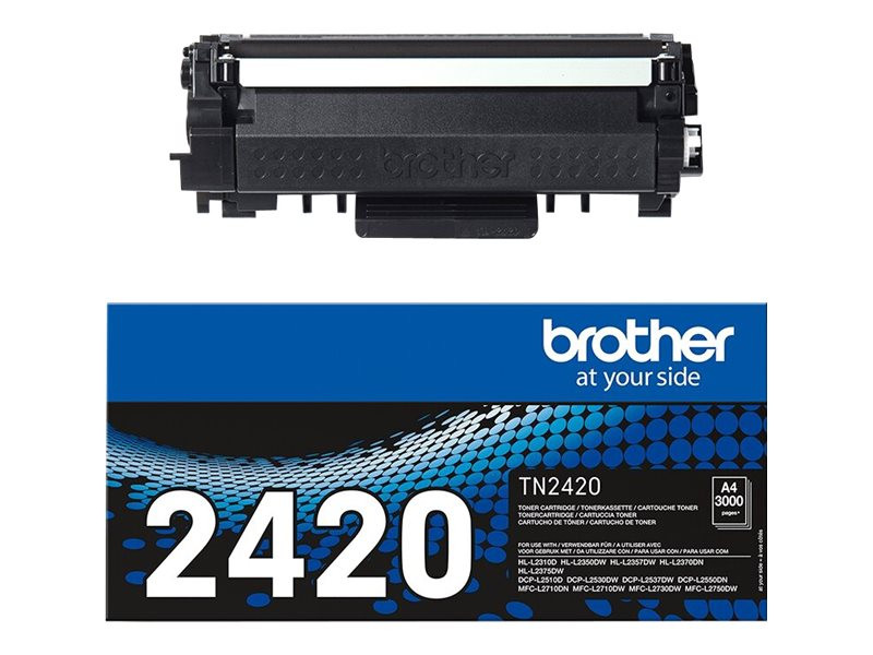 Imprimante Brother MFC-L2710DW - encre les lignes