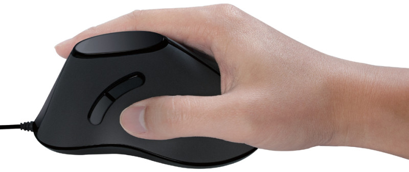 LogiLink Mini souris optique pour notebook, avec fil