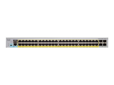 Cisco : CATALYST 2960L 48 PORT GIGE POE+ 4X10G SFP+ LAN LITE