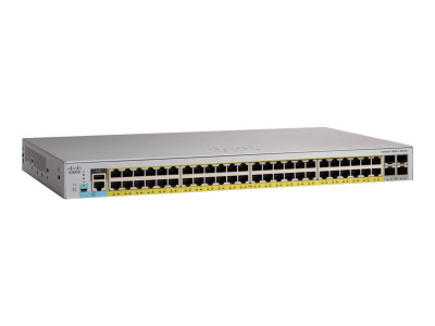 Cisco : CATALYST 2960L 48 PORT GIGE POE+ 4X10G SFP+ LAN LITE