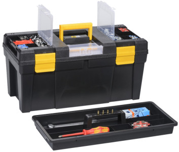 boîte à outils Allit McPlus Promo 23, PP, noir / jaune