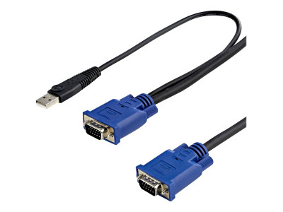 Startech : 15FT/4.6M ULTRA THIN PC USB+VGA KVM cable